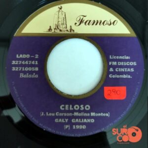 Disco de Vinilo Galy Galiano - Dos Corazones / Celoso Vinyl Record