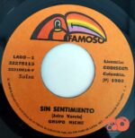 Disco de Vinilo Grupo Niche - Sin Sentimiento / Se Pareció Tanto A Ti Vinyl Record