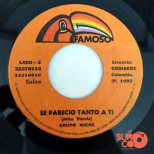 Disco de Vinilo Grupo Niche - Sin Sentimiento / Se Pareció Tanto A Ti Vinyl Record