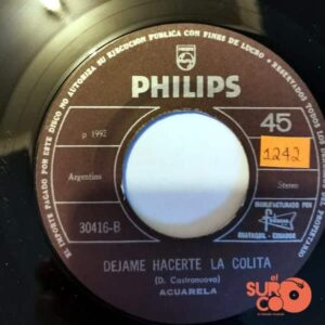 Disco de Vinilo Acuarela - Déjame Hacerte La Colita Vinyl Record
