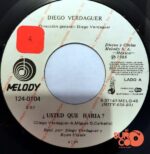Disco de Vinilo Diego Verdaguer - ¿Usted Que Haría? / Nena (Promocional) Vinyl Record