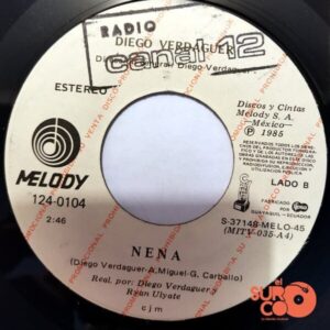 Disco de Vinilo Diego Verdaguer - ¿Usted Que Haría? / Nena (Promocional) Vinyl Record