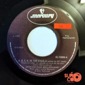 Disco de Vinilo John Cougar Mellencamp - R.O.C.K. In The U.S.A. / Small Town Vinyl Record