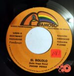Disco de Vinilo Pocho Pérez - La Plata No Alcanza / El Bololo (Promocional) Vinyl Record