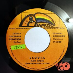 Disco de Vinilo Integración Latina - Ven Devórame Otra Vez / Lluvia (Promocional) Vinyl Record