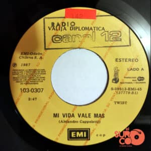 Disco de Vinilo Valija Diplomática - Mi Vida Vale Más / Malas Ondas Vinyl Record