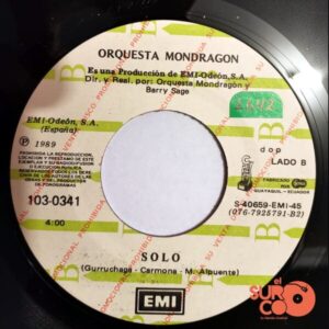 Disco de Vinilo Orquesta Mondragón - I Wanna Dance / Solo Vinyl Record