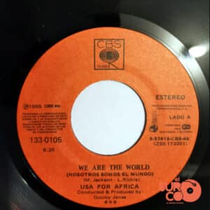Disco de Vinilo Michael Jackson - We Are The World / Grace Vinyl Record