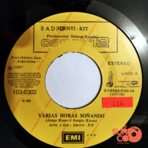 Disco de Vinilo Identi Kit - Varias Horas Soñando / Doble Confusión (Promocional) Vinyl Record