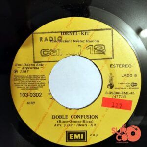 Disco de Vinilo Identi Kit - Varias Horas Soñando / Doble Confusión (Promocional) Vinyl Record