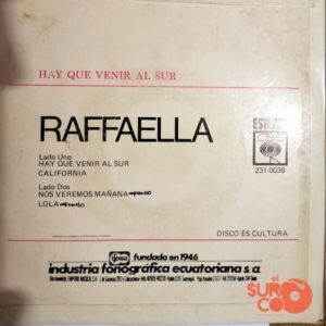 Disco de Vinilo Raffaella Carra - Hay Que Venir Al Sur / Nos Veremos Mañana Vinyl Record