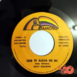 Disco de Vinilo Galy Galiano - La Cita / Que Te Aleja De Mi Vinyl Record