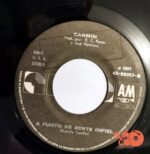 Disco de Vinilo Carmin - Los Rockers / A Punto De Serte Infiel Vinyl Record
