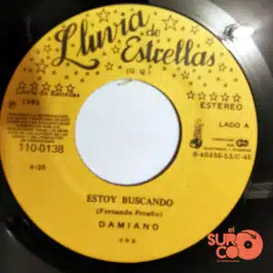 Disco de Vinilo Damiano - Estoy Buscando / Pequeña Compañera Vinyl Record