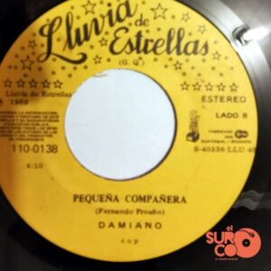 Disco de Vinilo Damiano - Estoy Buscando / Pequeña Compañera Vinyl Record