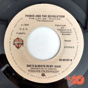 Disco de Vinilo Prince And The Revolution - Raspberry Beret / She's Always In My Hair Vinyl Record
