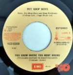 Disco de Vinilo Pet Shop Boys - It's A Sin / You Know Where You Went Wrong Vinyl Record