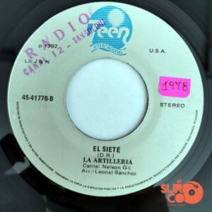 Disco de Vinilo La Artillería - El Gato / El Siete Vinyl Record