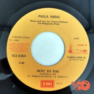Disco de Vinilo Paula Abdul - Opposites Attract / Next To You Vinyl Record