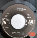 Disco de Vinilo Carmin - Otra Semana / Piel De Terciopelo Vinyl Record