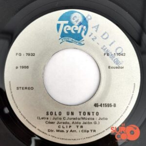 Disco de Vinilo Clip - Poco A Poco / Solo Un Tonto Vinyl Record