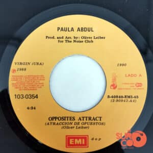 Disco de Vinilo Paula Abdul - Opposites Attract / Next To You Vinyl Record