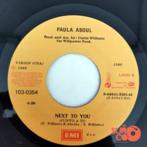 Disco de Vinilo Paula Abdul - Opposites Attract / Next To You Vinyl Record
