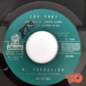 Disco de Vinilo Los Yaki - Muchachita / Mi Adoración Vinyl Record