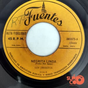 Disco de Vinilo Los Jibaritos - Negrita Linda / El Solitario Vinyl Record
