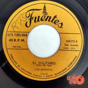 Disco de Vinilo Los Jibaritos - Negrita Linda / El Solitario Vinyl Record