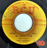 Disco de Vinilo Hermanos Valencia - Mi Cholita / Longuita De Mi Vida Vinyl Record
