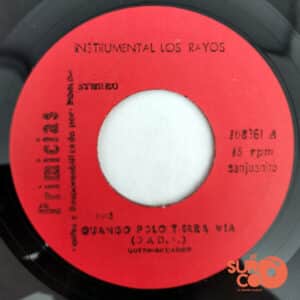 Disco de Vinilo Instrumental Los Rayos - Guangopolo Tierra Mía / Hijos De Las Malvas Vinyl Record