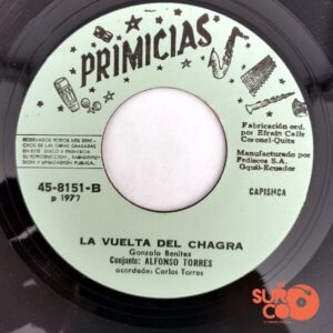 Disco de Vinilo Alfonso Torres - Rosita De Mi Amor / La Vuelta Del Chagra Vinyl Record