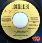 Disco de Vinilo Conjunto Las Delicias - El Transporte / Cavando Hondo Vinyl Record