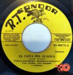Disco de Vinilo Fresia Saavedra - El Taita Del Guagua / Cholo Querido Vinyl Record