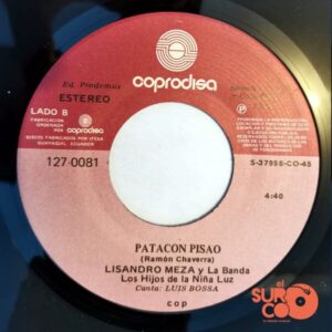 Disco de Vinilo Lisandro Meza - Sobre Las Olas / Patacón Pisao Vinyl Record