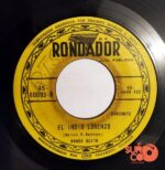 Disco de Vinilo Banda Quito - Poncho Verde / El Indio Lorenzo Vinyl Record