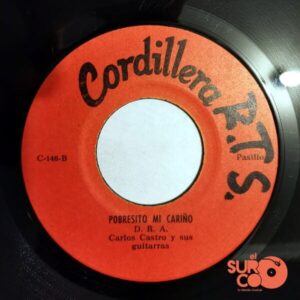 Disco de Vinilo Carlos Castro - Borracho Por Tu Amor / Pobrecito Mi Cariño Vinyl Record