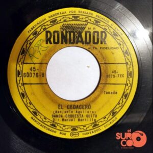 Disco de Vinilo Banda Orquesta Quito - María / El Cedacero Vinyl Record