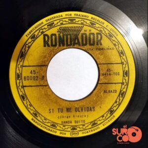 Disco de Vinilo Banda Quito - Carnaval De Guaranda / Si Tu Me Olvidas Vinyl Record