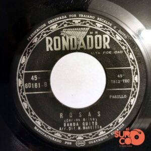 Disco de Vinilo Banda Quito - Las Quiteñas / Rosas Vinyl Record