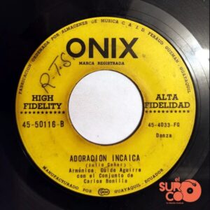 Disco de Vinilo Guido Aguirre - Bomba Del Chota / Adoración Incaica Vinyl Record