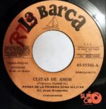 Disco de Vinilo Banda De La Primera Zona Militar - Cuitas De Amor / Que Bonita Soltería Vinyl Record