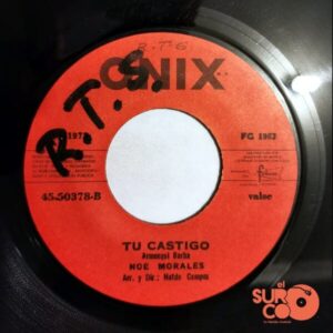Disco de Vinilo Noé Morales - Linda Traicionera / Tu Castigo Vinyl Record