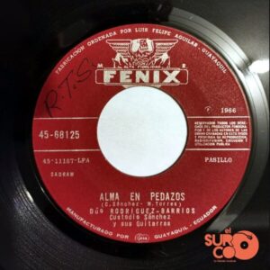 Disco de Vinilo Dúo Rodríguez Barrios - Rosas Marchitas / Alma En Pedazos Vinyl Record