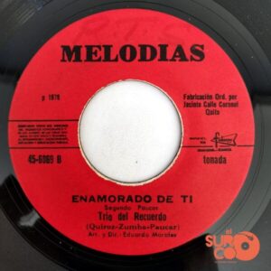 Disco de Vinilo Trío Del Recuerdo - Como El Rocío / Enamorado De Ti Vinyl Record