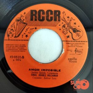 Disco de Vinilo Hermanas Juárez Villamar - Pena Mía / Amor Imposible Vinyl Record