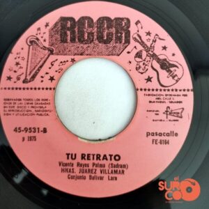 Disco de Vinilo Hermanas Juárez Villamar - Agonía / Tu Retrato Vinyl Record
