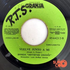 Disco de Vinilo Banda Artistas Unidos - Ingrata Mujer / Vuelve Junto A Mi Vinyl Record
