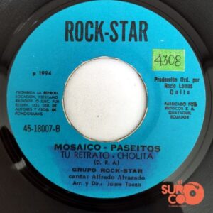 Disco de Vinilo Grupo Rock Star - Mi Compadrito / Tu Retrato – Cholita Vinyl Record